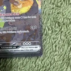Pokemon Bloodmoon Ursaluna ex Holo 216/167 SV06 Twilight Masquerade - Image 3