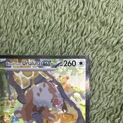 Pokemon Bloodmoon Ursaluna ex Holo 216/167 SV06 Twilight Masquerade - Image 4