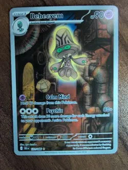 Beheeyem - 121/086 Illustration Rare SV: Black Bolt Pokemon TCG - Image 2