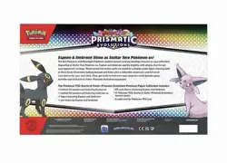 POKEMON TCG Prismatic Evolutions Premium Figure Collection Booster Packs NEW BOX - Image 3