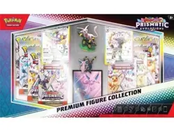 POKEMON TCG Prismatic Evolutions Premium Figure Collection Booster Packs NEW BOX - Image 4