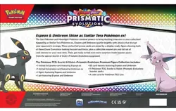 POKEMON TCG Prismatic Evolutions Premium Figure Collection Booster Packs NEW BOX - Image 5