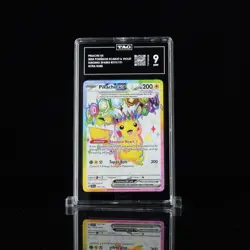 2024 POKEMON SV SURGING SPARKS - SSP EN #219/191 PIKACHU EX TAG 9 PSA - Image 1