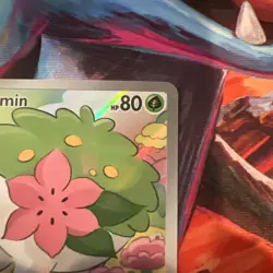 Pokemon TCG - Shaymin - Destined Rivals 185/182 Illustration Rare Full Art Holo - Image 3