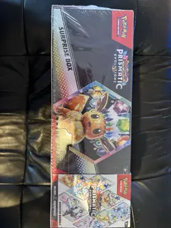 Pokemon Prismatic Evolutions Sam’s Club Spec Edition Blaster Box And 4 Ext Pa - Image 2
