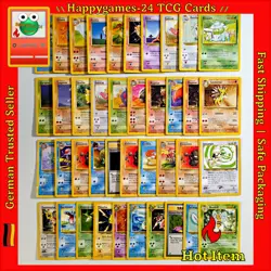 40x Pokemon Karten POOR! WOTC Sammlung gemischt div. Set TCG non Holo /E94 - Image 1