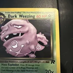 Pokemon - Dark Weezing - Non Holo - 31/82 - Team Rocket - Image 4