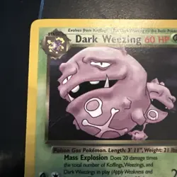 Pokemon - Dark Weezing - Non Holo - 31/82 - Team Rocket - Image 5