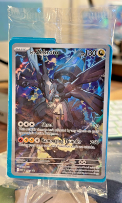 Pokemon TCG Ascended Heroes ETB N’s Zekrom 031 Black Star Promo SEALED NM - Image 1