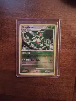 Pokemon Sceptile 8/106 Great Encounters Holo Rare LP Diamond & Pearl 2008 - Image 1
