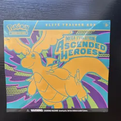 Pokemon Mega Evolution Ascended Heroes Elite Trainer Box Booster English 2025 - Image 1