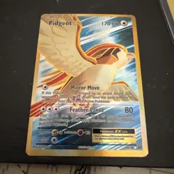 Pokemon TCG Evolutions XY 104/108 PSA 8 Pidgeot EX Full Art 2016 - Image 2
