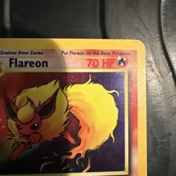 Pokemon TCG Flareon Jungle 3/64 Holo Unlimited Holo Rare - Image 4