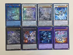 Yugioh Blue Eyes Deck Neo Ultimate Dragon Spirit Tyrant Azure Bystial Free Pack - Image 1