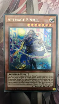 Artmage Finmel DUAD-EN009 Secret Rare Duelist's Advance NM 1st Ed YUGIOH - Image 1