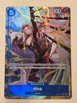 HINA 2026 One Piece EB03-025 Heroines Edition Rare Alt Art 025 ENGLISH - Image 1