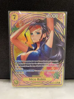 Nico Robin (SP Alt Art) EB03-055 SR ONE PIECE Heroines Edition - Near Mint - Image 1