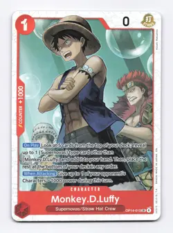 Monkey.D.Luffy OP14-013 (Foil) (SR) One Piece The Azure Sea's Seven OP14 - Image 1