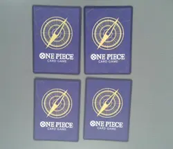 Shanks OP09-004 SR Playset ×4 One Piece TCG English - Image 2