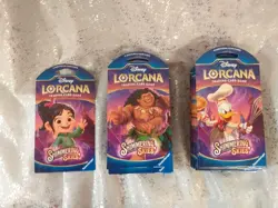 Disney Lorcana - 17 x Shimmering Skies Booster Packs Trading Card Packs (H22) - Image 1