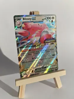Pokemon Card Blissey EX Twilight Masquerade Stamped Promo Holo 134/167 Near Mint - Image 1