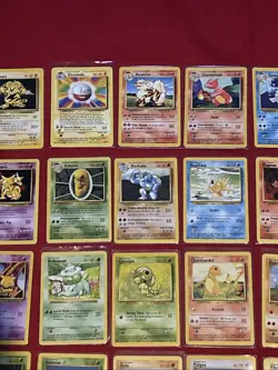 Base Set Unlimited Pokemon Cards X75 Vintage Good-Excellent Condition (P22) - Image 3
