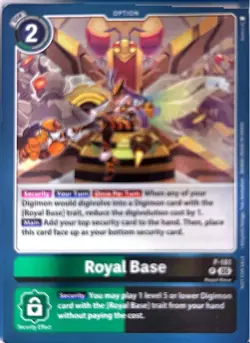 Royal Base (Event Pack 8) Promo Digimon Promotion Cards P-181 P NM - Image 1