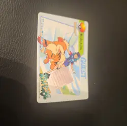 [NM-] Growlithe 77 Japanese Anime Collection Carddass Bandai Pokemon Card - Image 3