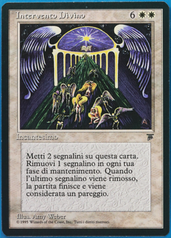 Divine Intervention Legends (ITALIAN) NM (Reserved List MTG Magic Card) (507783) - Image 1