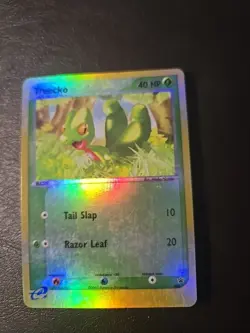 2003 Pokemon TCG Black Star Promo Card 003 Treecko Reverse Holo NM CCG - Image 1