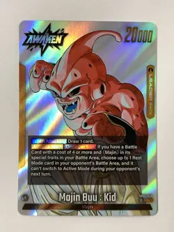 Dragon Ball Super Card Game Manga Booster SB01-029 L Foil Majin Buu Kid - Image 1