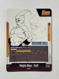 Dragon Ball Super Card Game Manga Booster SB01-029 L Foil Majin Buu Kid - Image 2