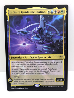 Edge Of Eternity - Infinite Guideline Station - Spacecraft - Rare - Eoe 219 - - Image 1