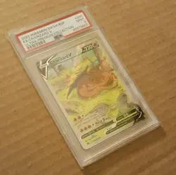Pokemon Charizard V SWSH260 PSA 9 Full Art Promo Holo - Image 5