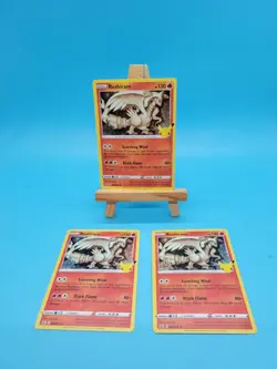 3- Reshiram 002/025 Holo Rare Celebrations Pokemon TCG - Image 1