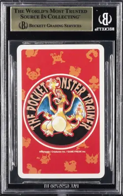 1996 POCKET MONSTER RED POKER SET #81 MAGNEMITE BGS 9.5 - Image 2