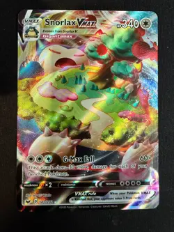 Snorlax VMAX - 142/202 - Sword & Shield Base Set - Ultra Rare - Pokemon TCG - Image 1