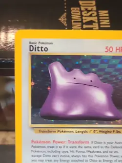 Pokemon TCG Ditto Fossil 3/62 Holo Unlimited Holo Rare - Image 2