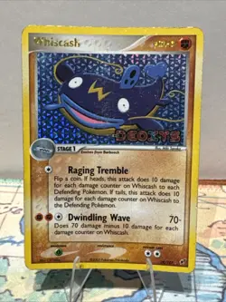 Whiscash 28/107 Reverse Holo STAMPED EX Deoxys - Pokemon TCG - Image 1