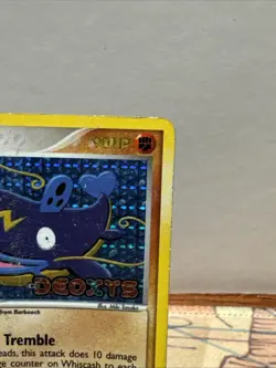 Whiscash 28/107 Reverse Holo STAMPED EX Deoxys - Pokemon TCG - Image 3