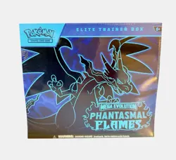 Pokemon TCG: Phantasmal Flames Factory Sealed Elite Trainer Box - Image 1