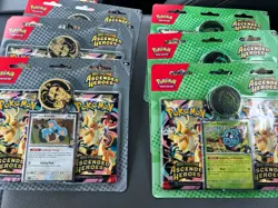 Pokemon TCG: Mega Evolution Ascended Heroes 2 Pack Blister Tangela X3 Komala X3 - Image 1