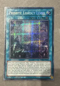 Primite Lordly Lode MP25-EN114 Prismatic Secret Rare 1st Edition - Image 1