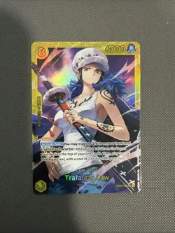 One Piece CCG English Trafalgar Law SEC EB03-062 NM Heroine Edition - Image 1