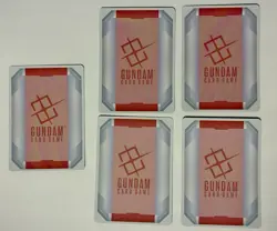 Gundam Card Game TCG - Resource Parallel C+ Holo Lot (5 Cards) - NM - Bandai - Image 2
