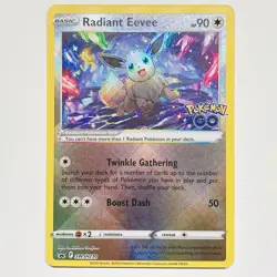 Radiant Eevee SWSH230 SWSH: Sword & Shield Promo Cards Holo Near Mint - Image 1