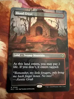 Blood Crypt (Borderless) Lorwyn Eclipsed Regular - Image 1
