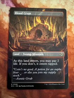 Blood Crypt (Borderless) Lorwyn Eclipsed Regular - Image 2