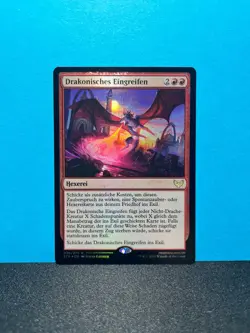 FOIL Drakonisches Eingreifen / Draconic Intervention - MTG Magic - Image 1