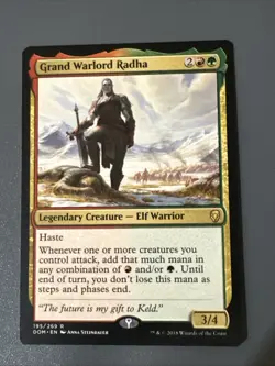 Grand Warlord Radha X2 Dominaria NM Condition See Front/back Pics - Image 2